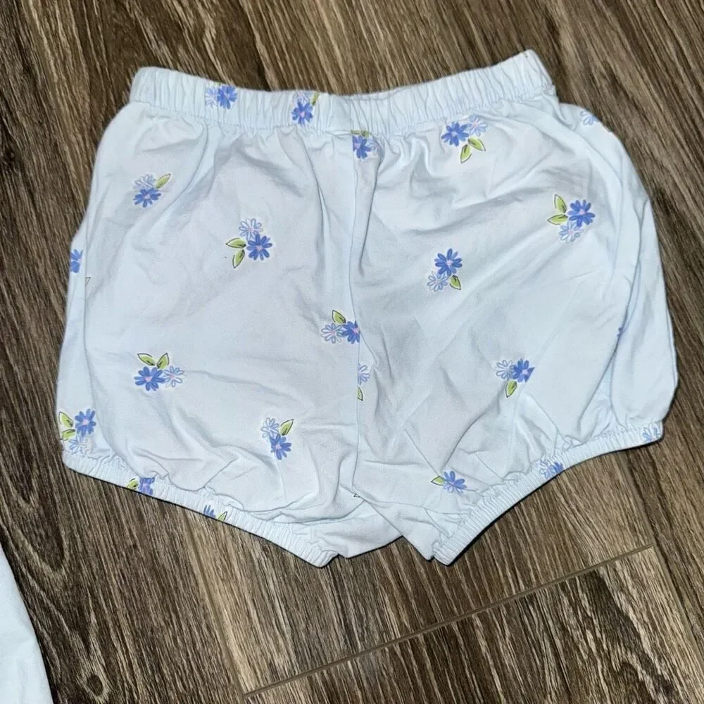 Carters 24 months Blue Floral Dress & Bloomers